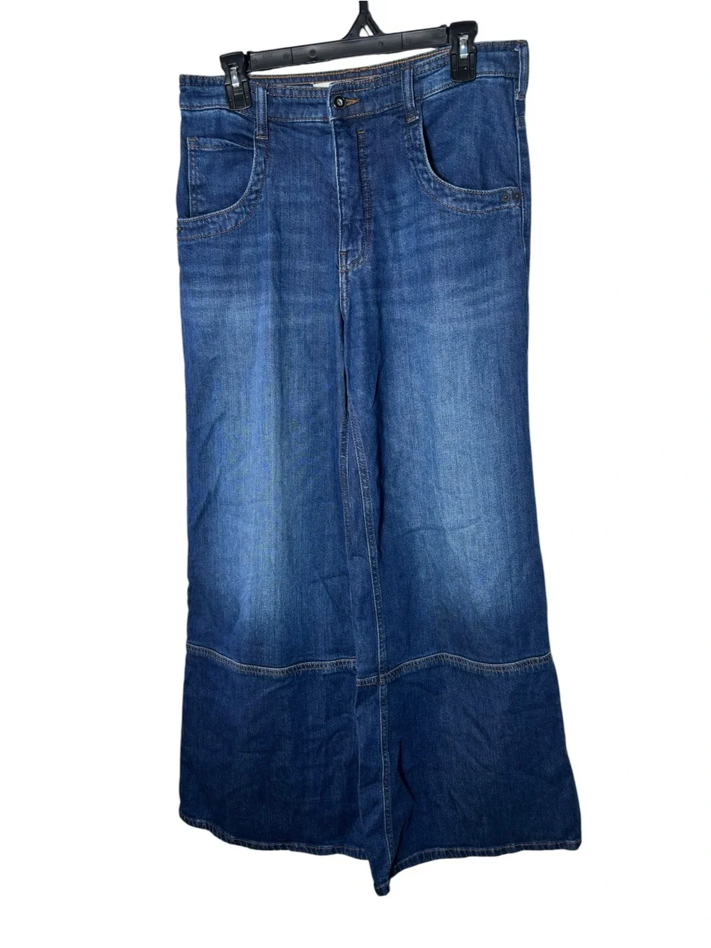 Pilcro women’s 29 high rise flare jeans dark wash - Picture 2 of 7